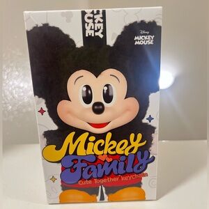 UNOPENED Mickey Family Cute Together Keychain Series Figures